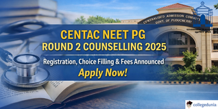 CENTAC NEET PG Round 2 Counselling Process Begins; Apply by Dec 20 @centacpuducherry.in